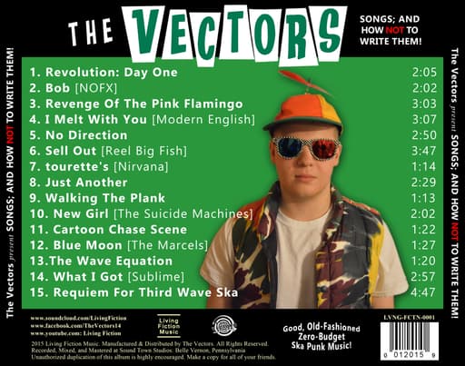 Songs; And How NOT To Write Them! (Back)